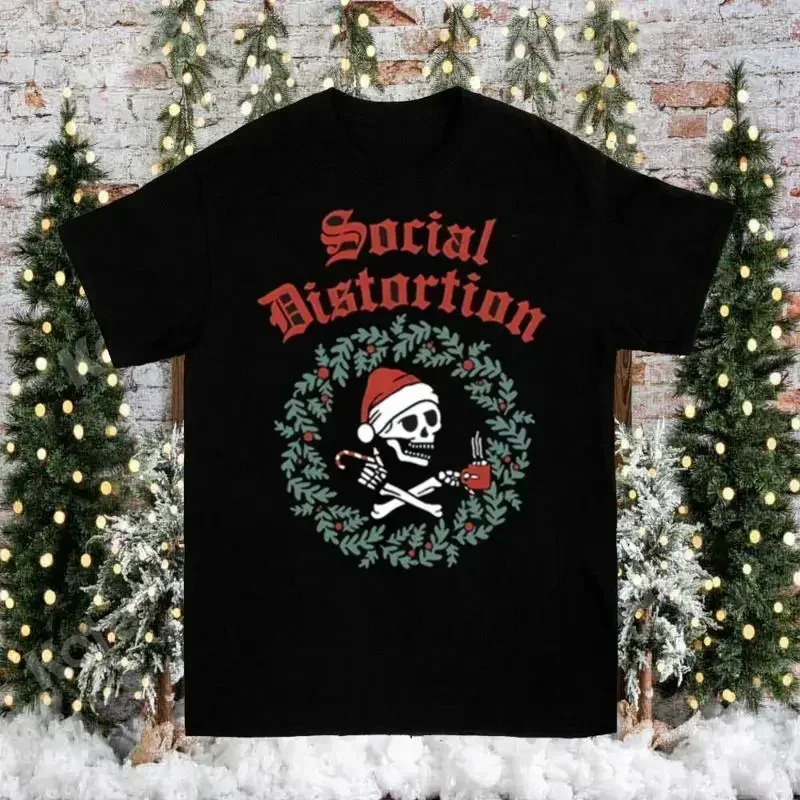 Social Distortion Christmas 2024 T Shirt Cotton S 4Xl Bo950