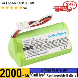 AA 3.6V 2000mAh baterii NiMH dla Logitech Z515 S315i S715i 180AAHC3TMX S-00096 A-00026 S-00116 984-000181 ładowalny głośnik