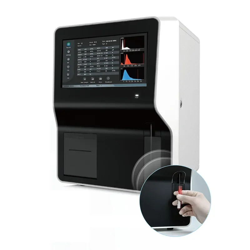 for Dual Channel Detection Automatic Animal Blood Analyzer Veterinary Blood Analyzer