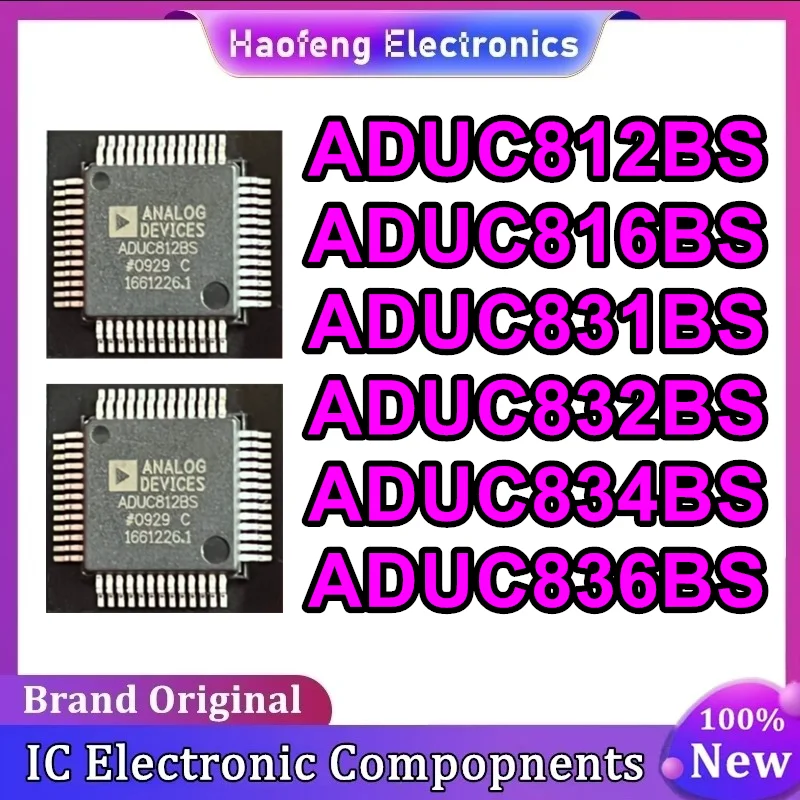 ADUC812BS ADUC816BS ADUC831BS ADUC832BS ADUC834BS ADUC836BS QFP52 IC Chip 100% Neue Original auf lager