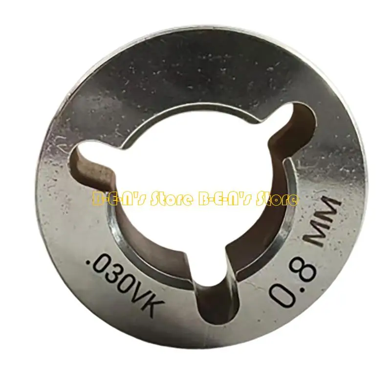 Y1AD Heavy Duty Bearing Steel Wire Feed Rollers Guide Nozzle For Enhanced Welding Performances Multiple Size Option