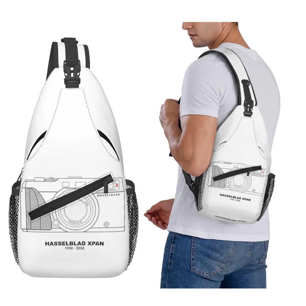 

Винтажная нагрудная сумка для киносъемки Hasselblad XPan, мужской рюкзак через плечо на слинге, нагрудная сумка, дорожный походный рюкзак, сумка на плечо