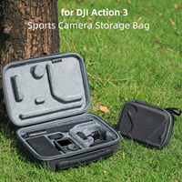 For DJI Osmo Action 3/Action 4 Storage Bag Standard Storage Box Sports Camera Portable Box for DJI Action 3 Handbag Access