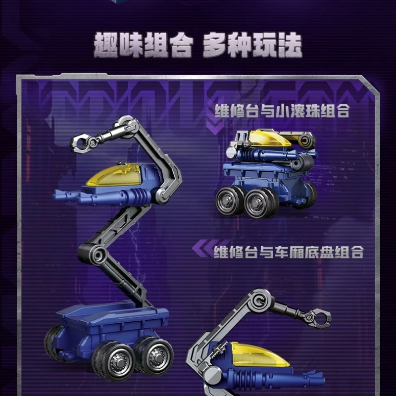 BLOKEES Transformers Building Block Car CT02 King Kong Optimus Prime Transportation Assembly Model Desktop Ornament Toy Gift view 6