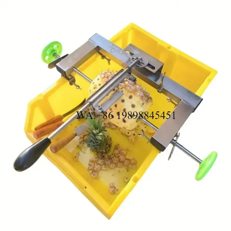 WMWMNU for Popular American Kitchen Steel Pineapple Skinner Peeler Manual Removing Peeling