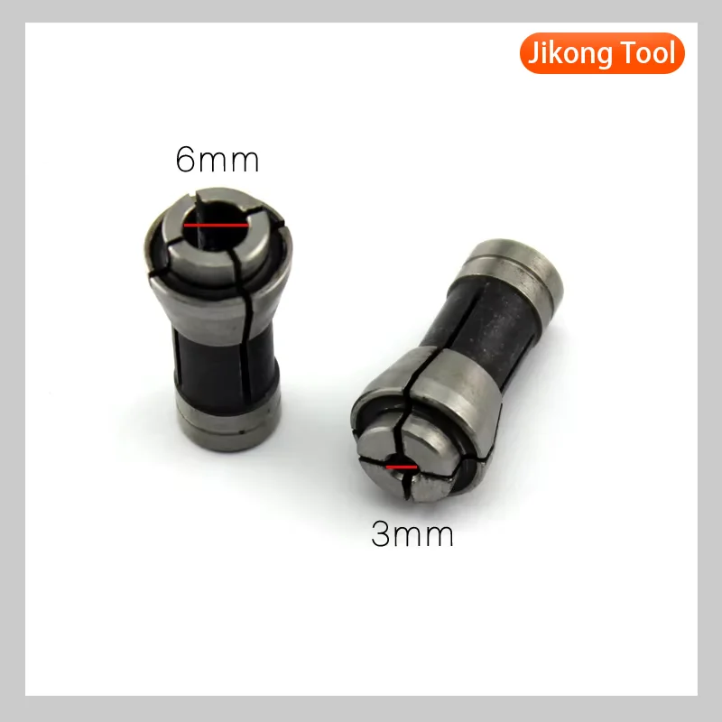 

3mm/6mm Die Grinder Collet High Carbon Steel Engraving Machine Chuck Clamping Tool Abrasive Parts