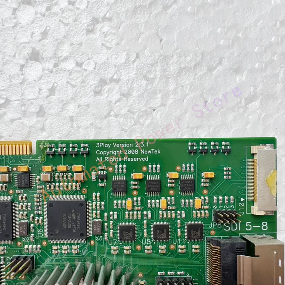 SDI Multimedia Control Card 294520076 NewTek 3Play Version 2.3.1