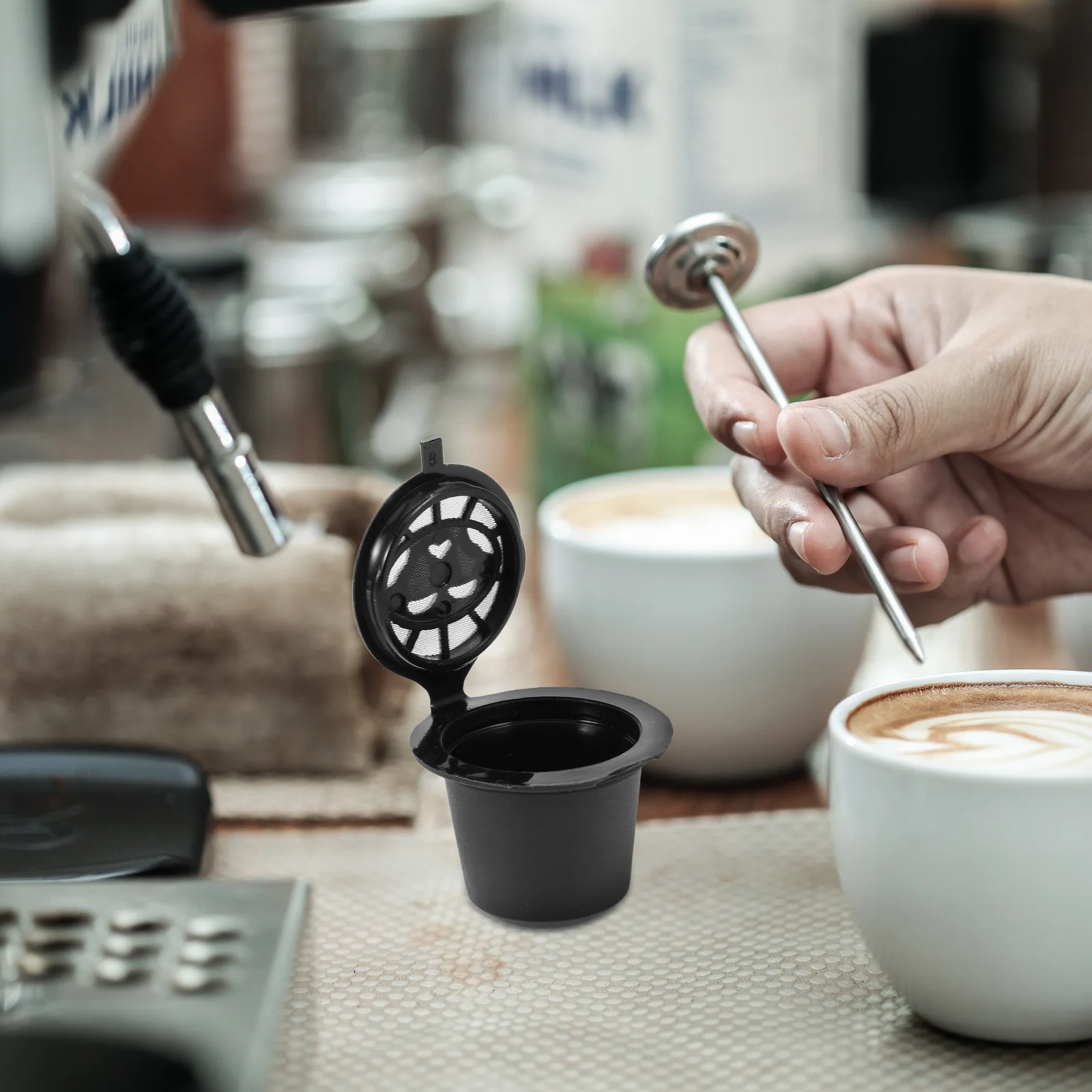 

Filter Reusable Cup Black For Machine Washable Fine Mesh Coffee Making Supply Reusable Coffee Filters