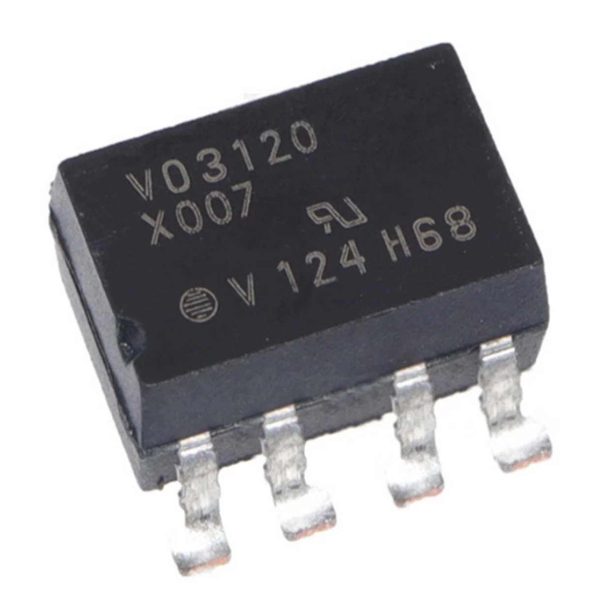 VO3120 X007 VO3120-X007T NEW Original Logic Output Optocoupler DC 400ns 1.6V 25kV/us 5.3kV SMD-8P SOP8 V03120 X007 OPTOISO 1CH