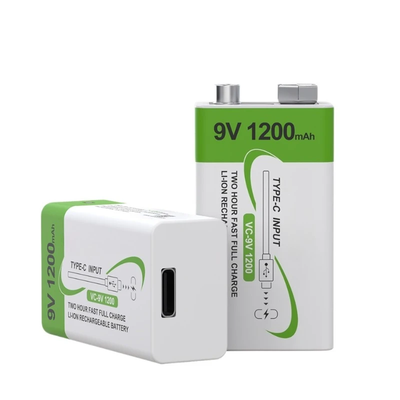 For Medical Devices Sensors Remoter High Capacity Rechargeable Lithium Battery Use 9V 1200mAh