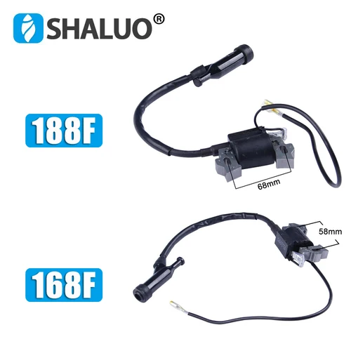 recambios GX160 GX390 de la bobina de encendido del paquete de alto voltaje del generador de gasolina 168F 188F