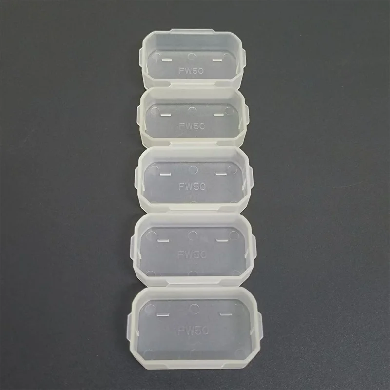 5Pcs NP-FW50 Battery case Protection Cover for Sony Cyber-shot DSC-RX10M4 RX10M3 RX10M2 RX10III NEX-5T C3 C5 6 5N 5R 3NSLT-A33