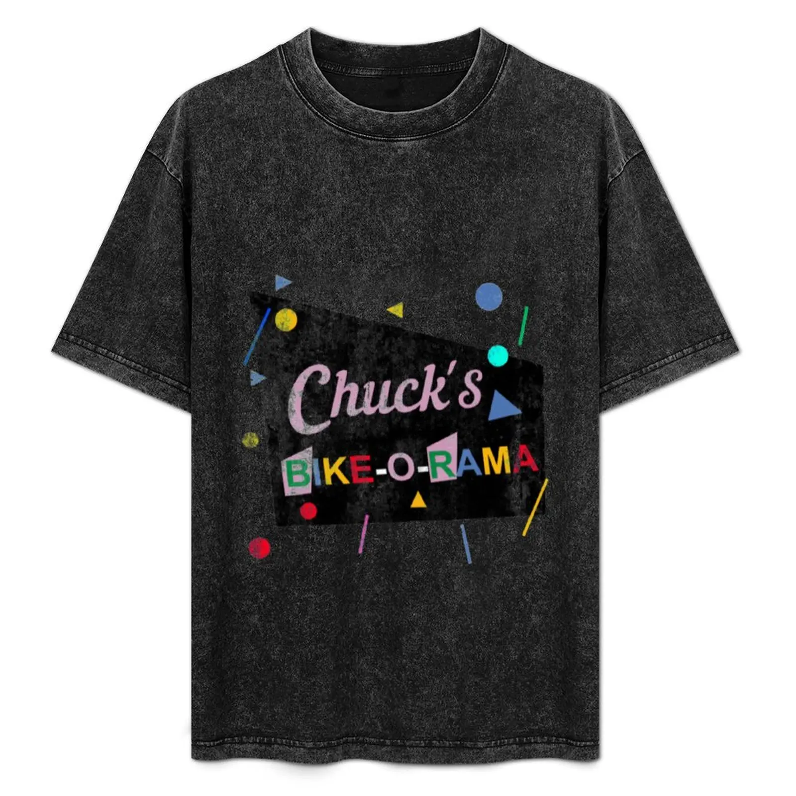 

Pee Wee Herman , Chuck's Bike,O,Rama, distressed T-Shirt Plus Size Quick Dry Sports Tee