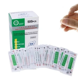500Pcs Sterile Deisposable Acupuncture needle Huanqiu Acupoint Health Body Massage with guide tube