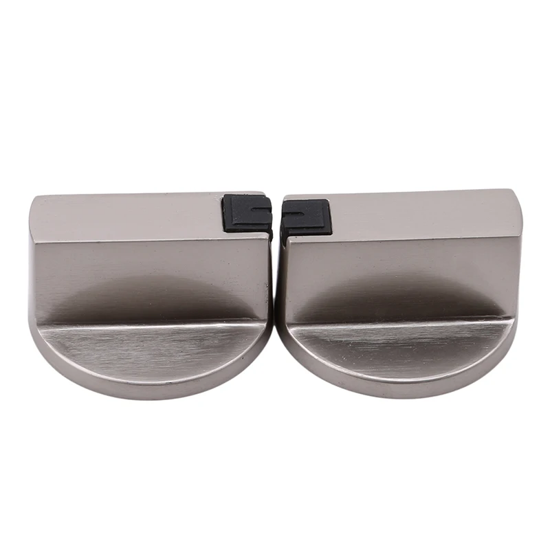2 PCS Universal Metal Rotary Switch Control Knobs 6mm / 8mm Replacement Accessory for Household Kitchen Cooker Gas Stove Oven