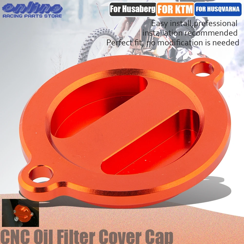 Motorcycle CNC Oil Fuel Filter Cover Engine Tank Covers For DUKE 690 790 990 1090 ADVENTURE 1190 RC8 1290 SM SMC SMCR Superduke