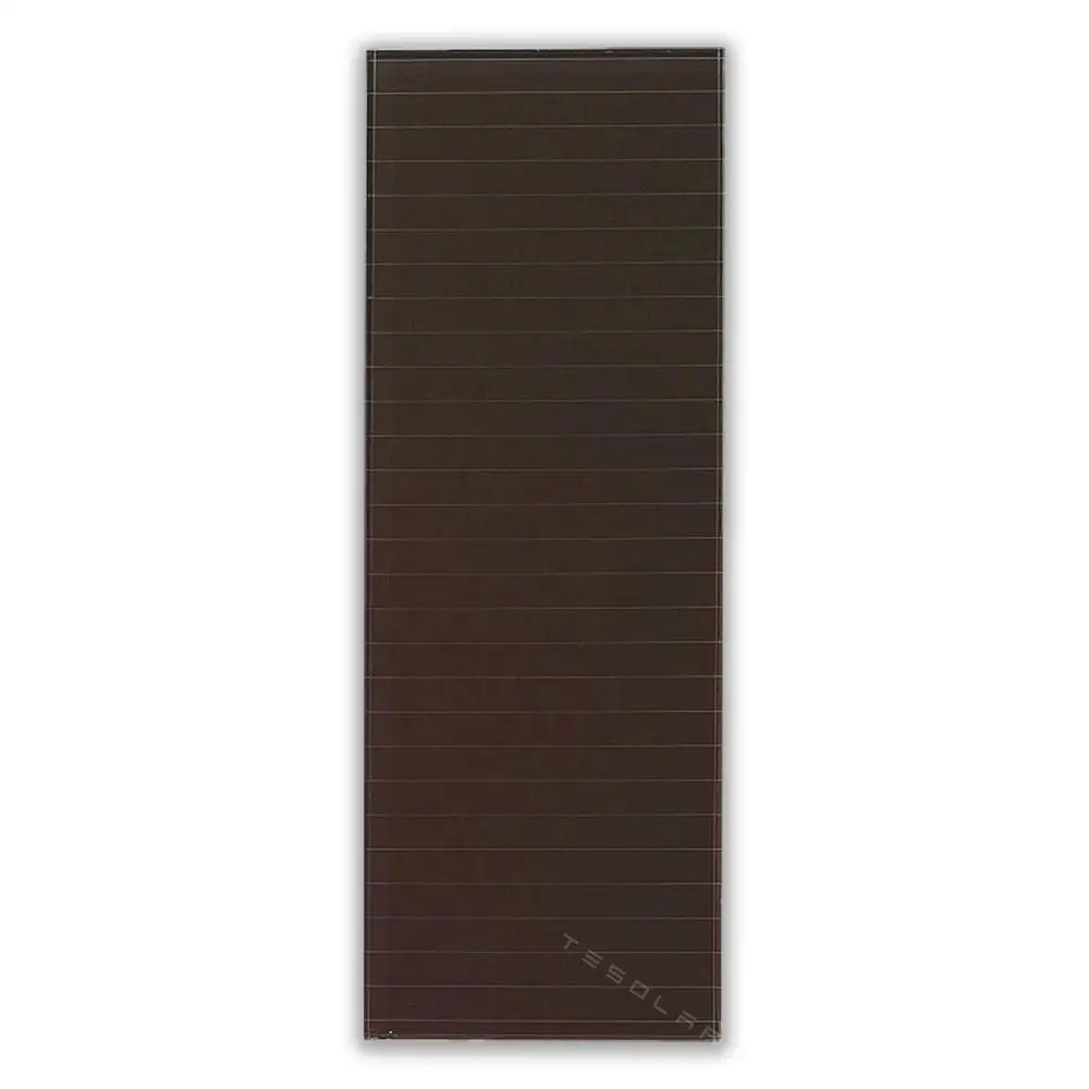 

17V 60mA 288×81mm 28 Sections Outdoor High Light Solar Panels Solar Cells Amorphous Solar Cells Thin film Solar Cells