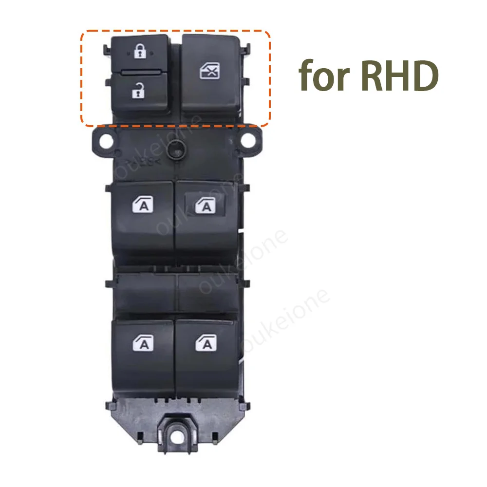 For Toyota Fortuner Hilux 4Runner Kijang Innova 2015-2018 Front Right Driver Side Electric Window Control Switch 84040-28080