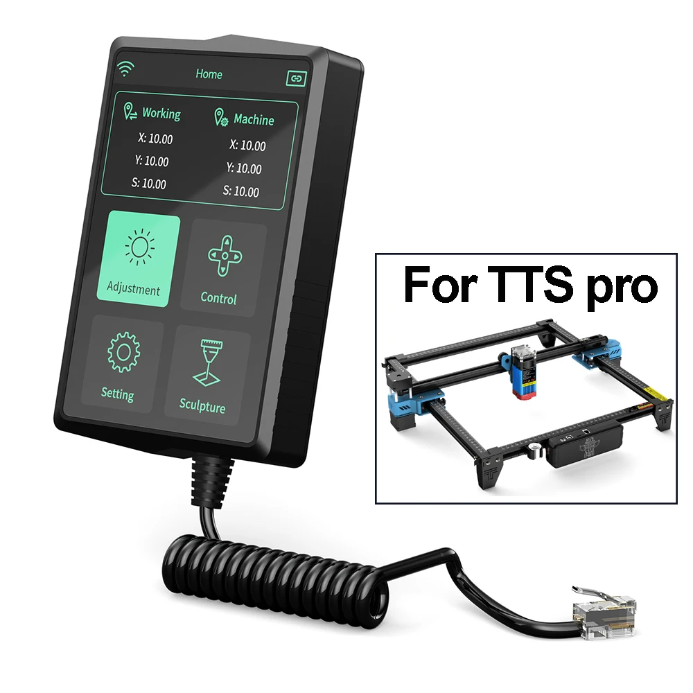 Twotrees incisore Laser TTS Pro schermo portatile palmare Display da 3.5 pollici per TTS-55 Pro TT-10 Pro parti di macchine per incisione Laser