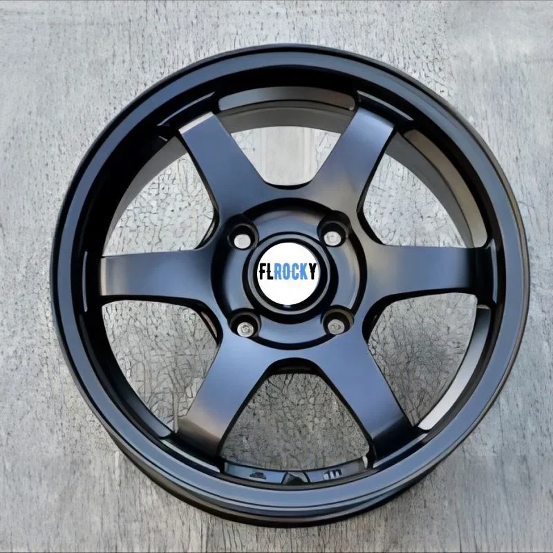 Flrocky 15 16 17 18 inch Lightweight Flow forming wheel Hot sale passenger car wheel For RAYS Te37 Deep Dish Rims