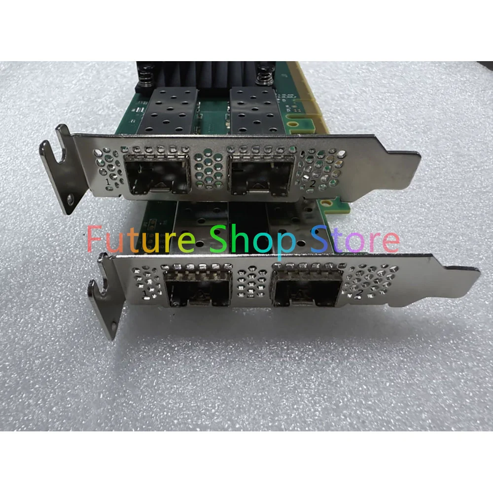 1Pcs 25G Dual Port 10G Network Card Supports 10/25G Network Card PCIe 3.0 X16 Interface MCX512F-ACAT