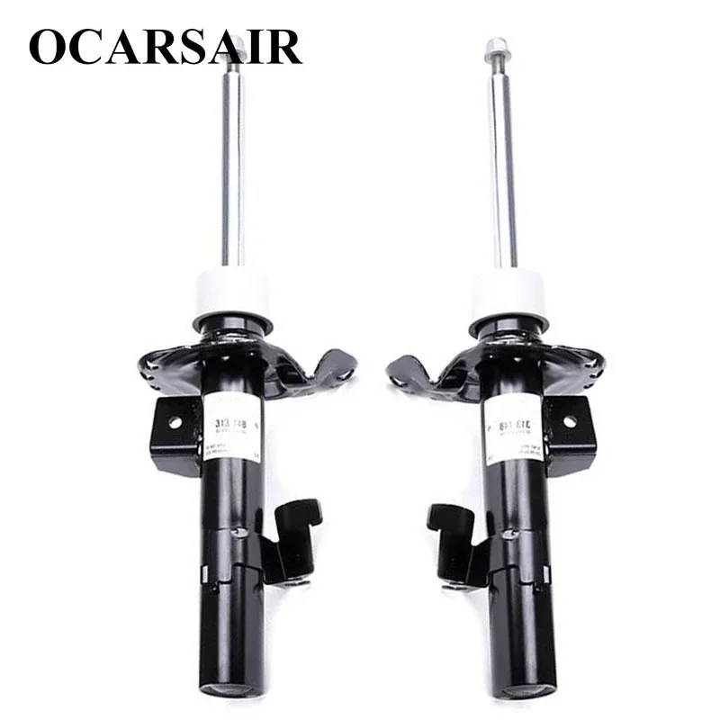 2pcs Front Shock Absorber w/Active Suspension For Volvo S80 XC70 V70 2007-2016  30781484 31302504 30781485 31340317