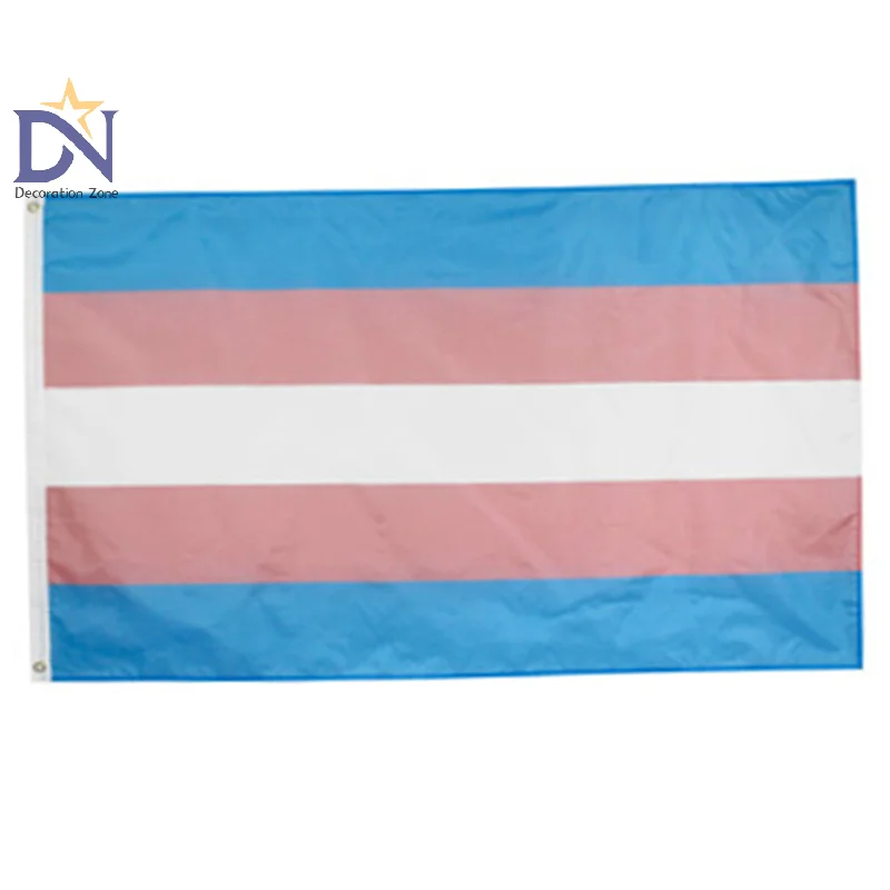 1pc 90*150cm LGBT transgender pride Flag of trans