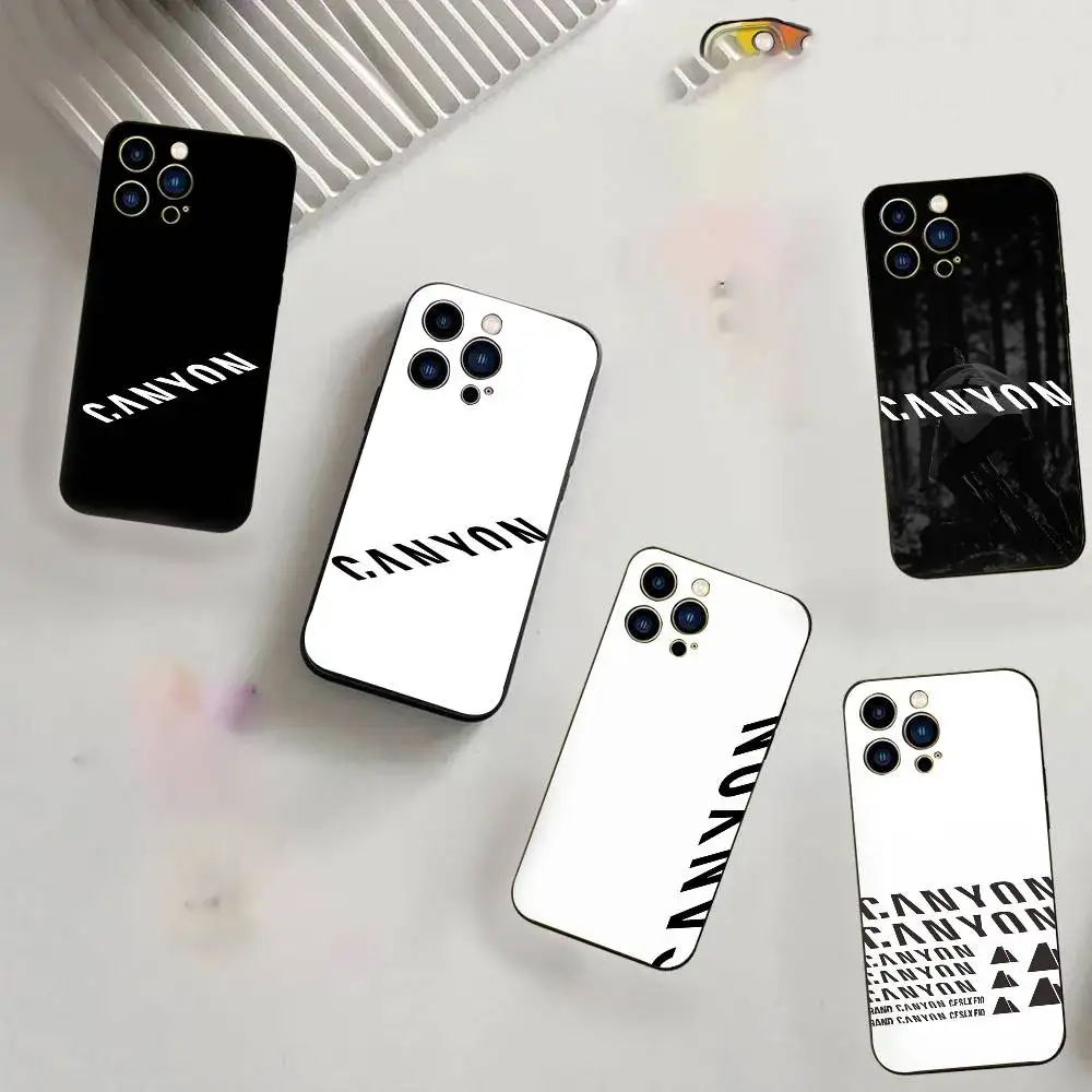 Cool C-cycling C-Canyon funda de teléfono para iPhone 17 16 15 14 13 12 11 PRO MAX PLUS Mini funda de piel suave de TPU regalo
