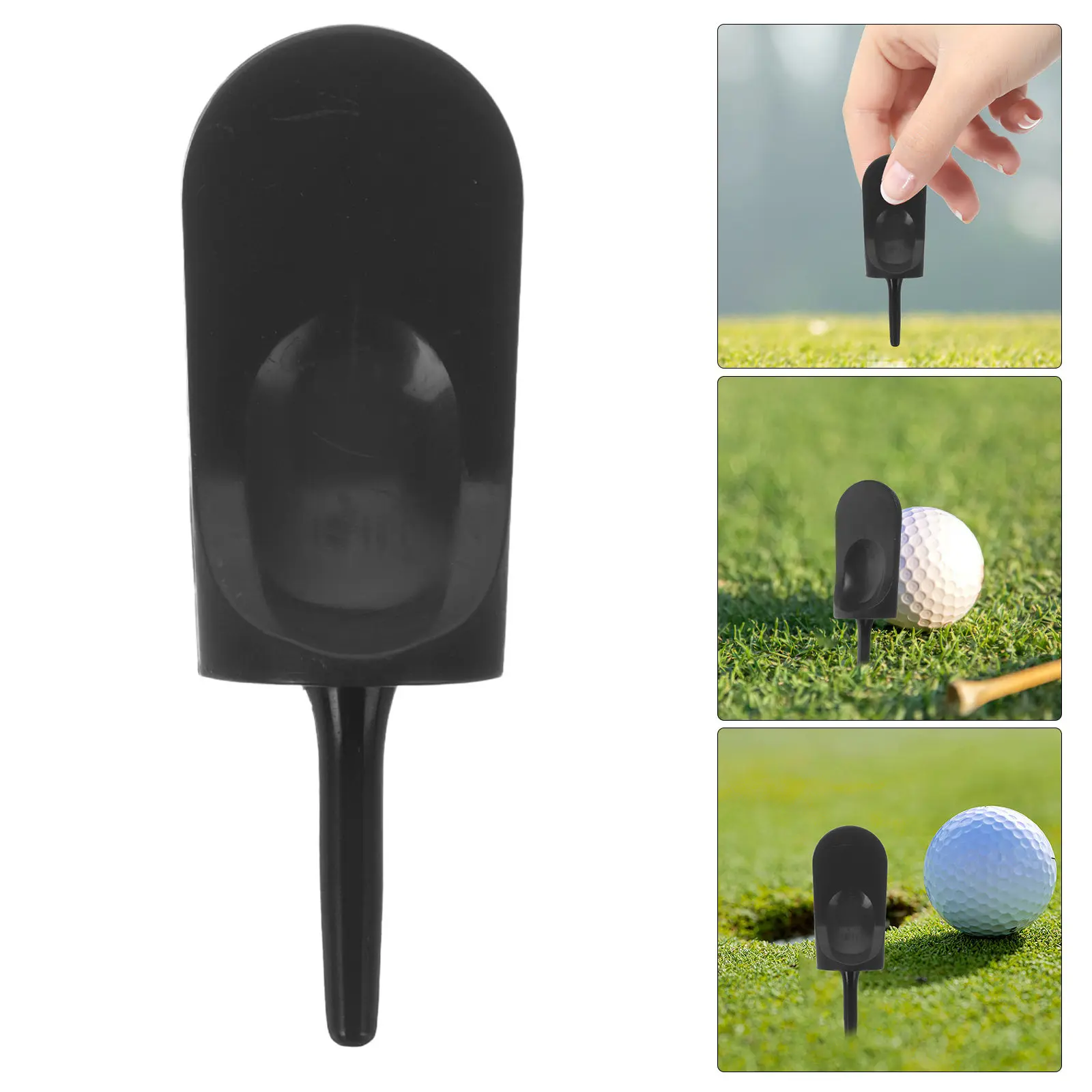 5Pcs Ergonomic Golf Divot Tool Compact Divot Repair Fork for Green Maintenance Wear-Resistant Golfing Accessory Set