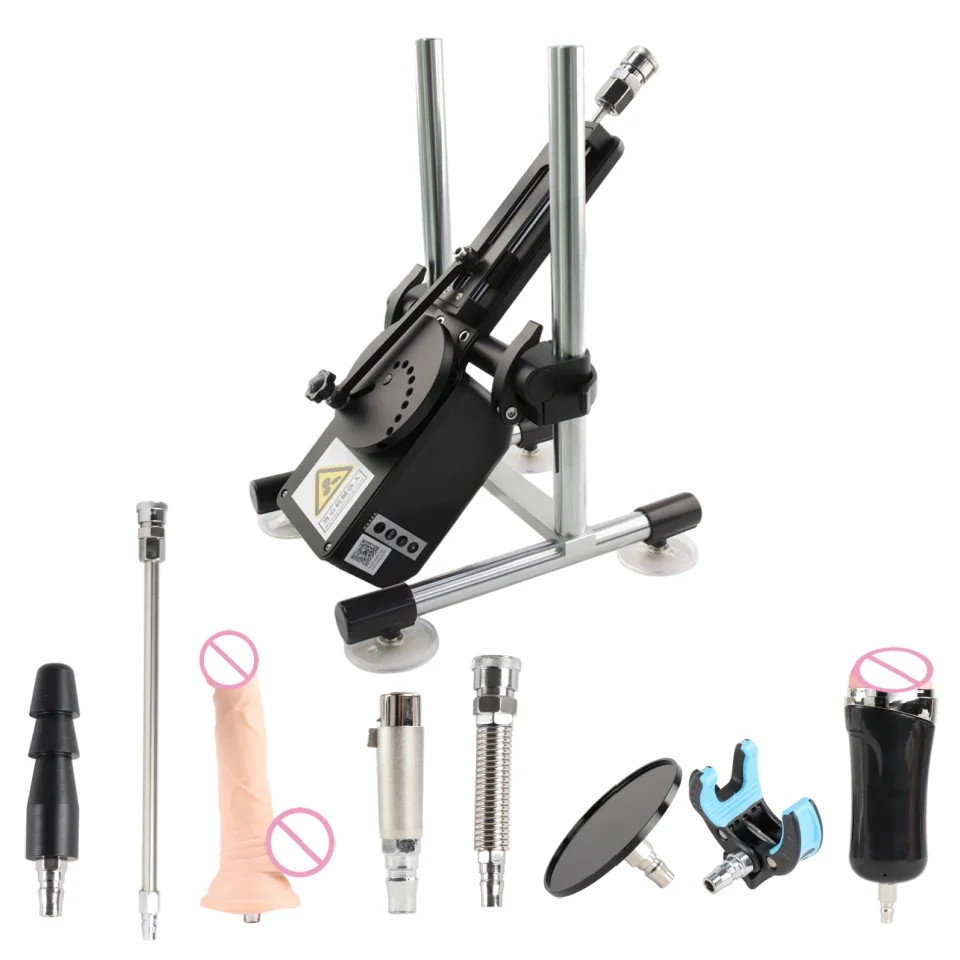 FREDORCH Wireless Remote Control Sex Machine for Women and Men Telescopic Masturbation Machine with Dildo Attachment Sex Toys