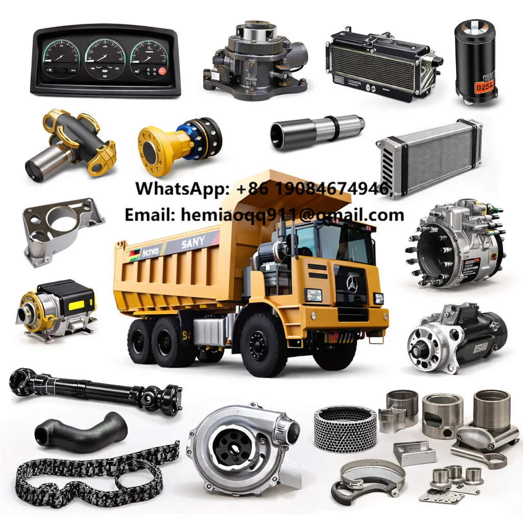 

SANY Spare Parts Automatic Transmission Drive Shaft Assembly 34 Teeth 131301000293A Heavy Duty Drivetrain Component