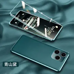 Case For Realme GT6 GT 6T Neo 6 Neo6 SE Cover Luxury Leather HD Glass Case For Realme GTNeo6 360° Protection Shockproof Bumper