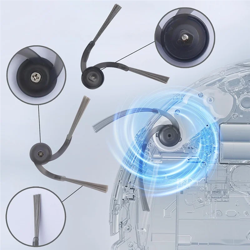 

A24F-For Roborock Qrevo Curv Robot Vacuum Cleaner Replacement Parts Main Side Brush Hepa Filters Mop Cloth Dust Bags