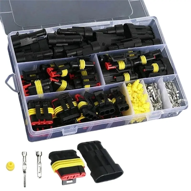 LLCS-Automotive Waterproof Connectors Boxed Design For Xenon Lamp Wiring Harnesses And Connector Units