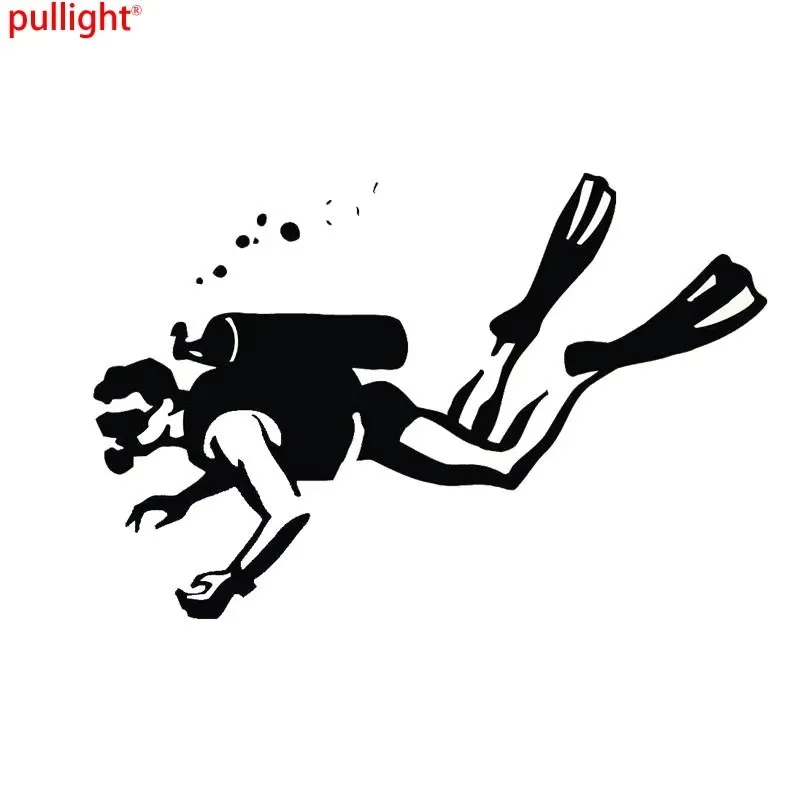 

15*10 см глубоководный дайвинг дизайн оконный бампер аксессуары для мотоциклов декоративные виниловые наклейки для автомобиля