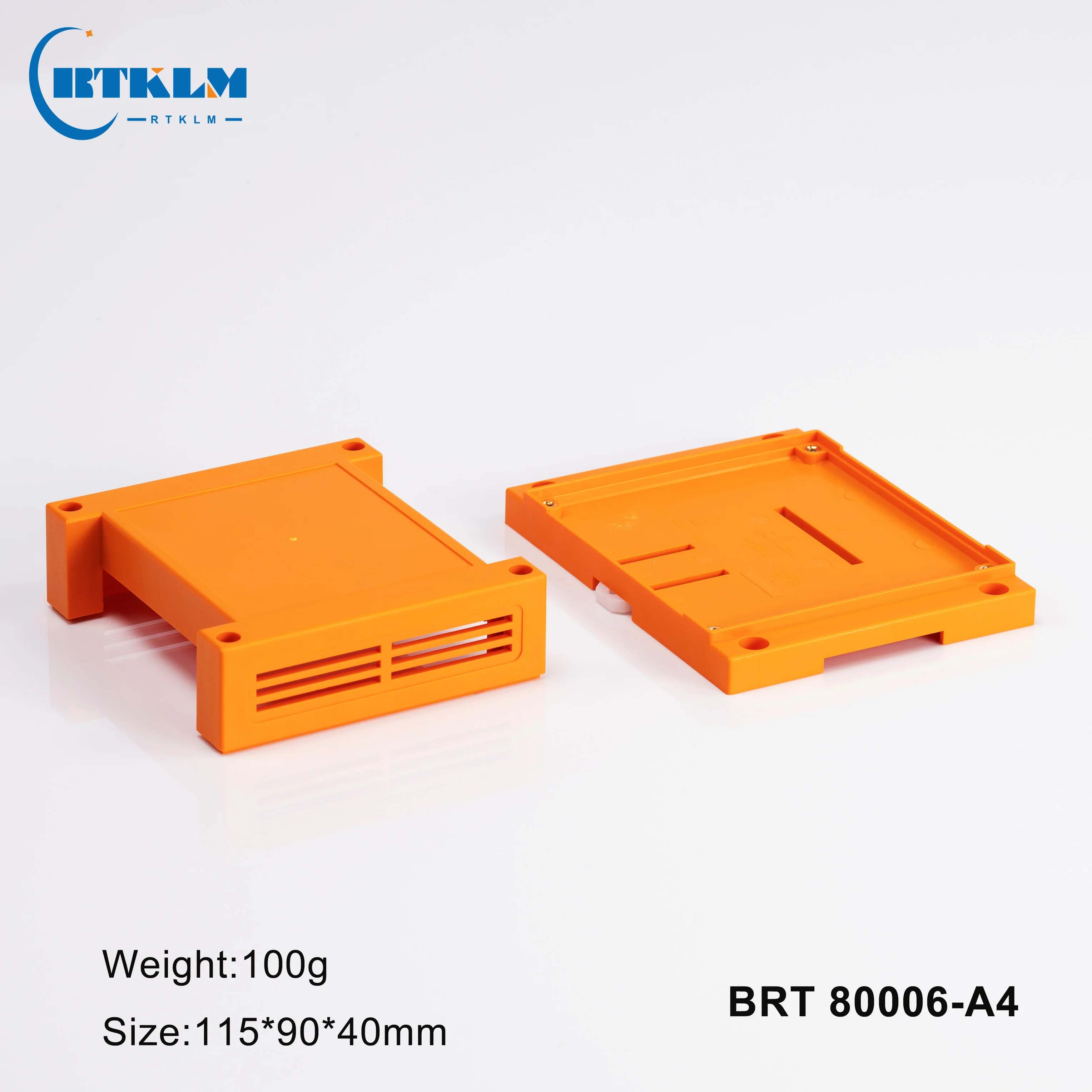 Din Rail plastic Enclosure DIY Industrial box ABS Electronic Project Cases custom junction box 115*90*40MM