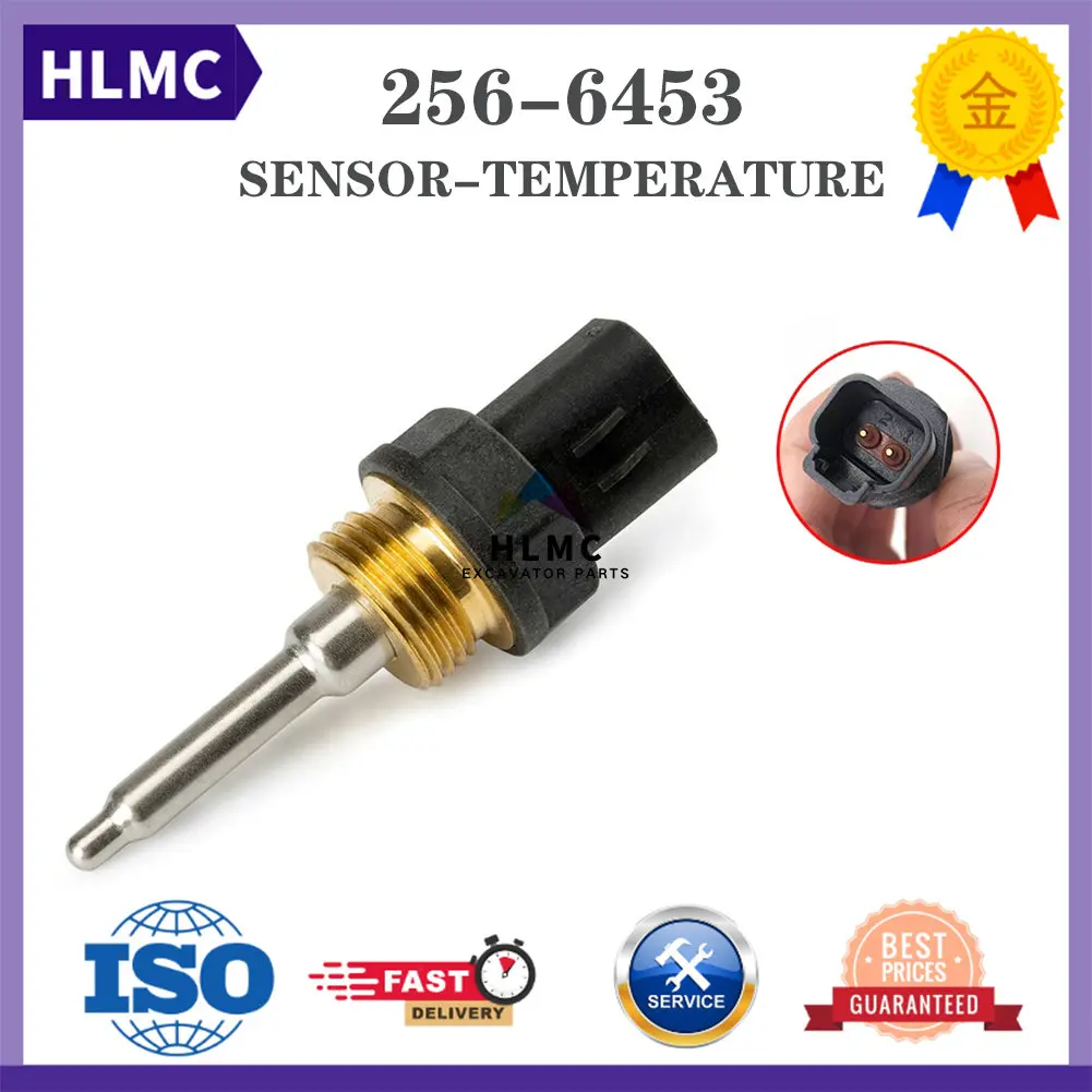 

Water Temperature Sensor 256-6453 For Excavator 3406E C15 C13 C7 E324D E329D E330D E345C E345D E627G E637D E637E E637G 657E 657G