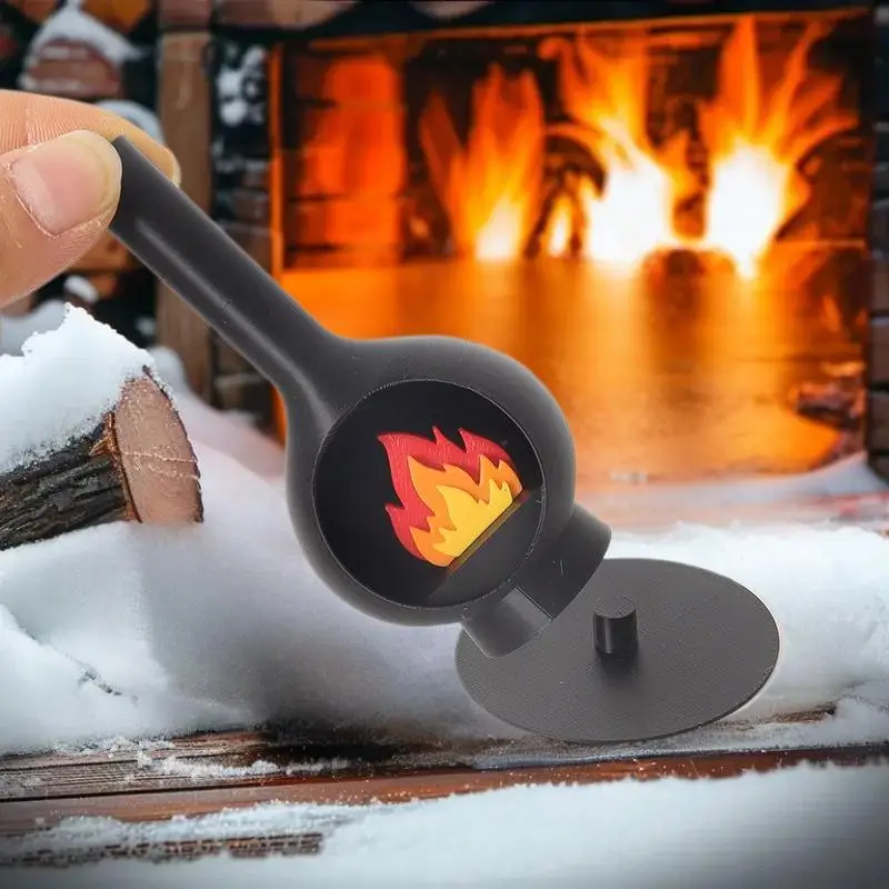 1/12 Miniature Dollhouse Fireplace Chimney for Christmas Display, Dollhouse Decor and Small Landscape Accessory