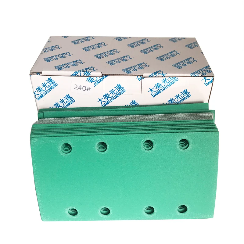 50PCS 95x180mm Square Sandpaper for Wood Polish Festool Compatible Special Shaped Disc Abrasive Stone Glass Grinder