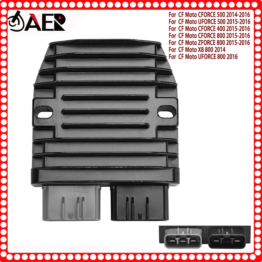Retificador regulador de tensão 12V para CF Moto CFORCE UFORCE 500 400 ZFORCE 800 2015-2016 X8 800 X8-800 2014
