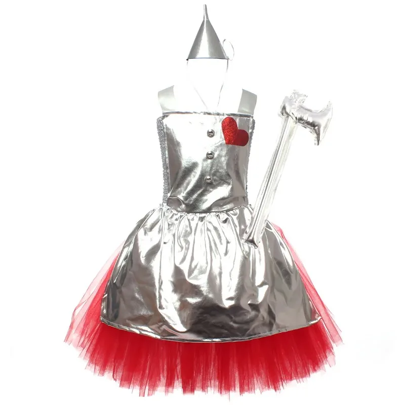 Wizard of Oz Scarecrow Cosplay Drama Costume Girls Clown Witch Roleplay Dress Hat Suit Halloween Carnival Theme Party Outfit view 4