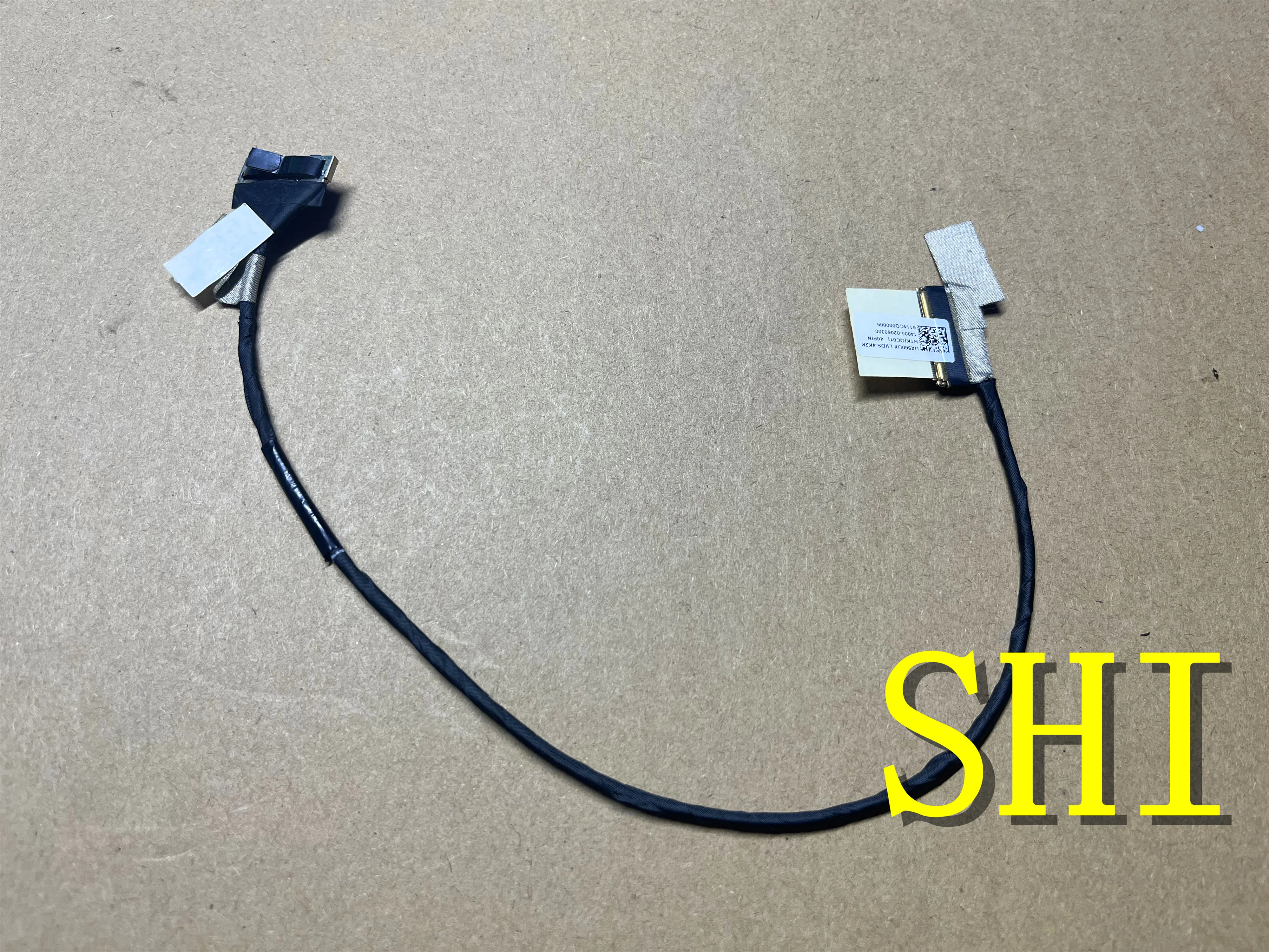 UX560UX LVDS HD 40PIN CABLE For Asus UX560UX LVDS 4K2K Flex Cable 14005-02060300 TESED OK Free Shipping