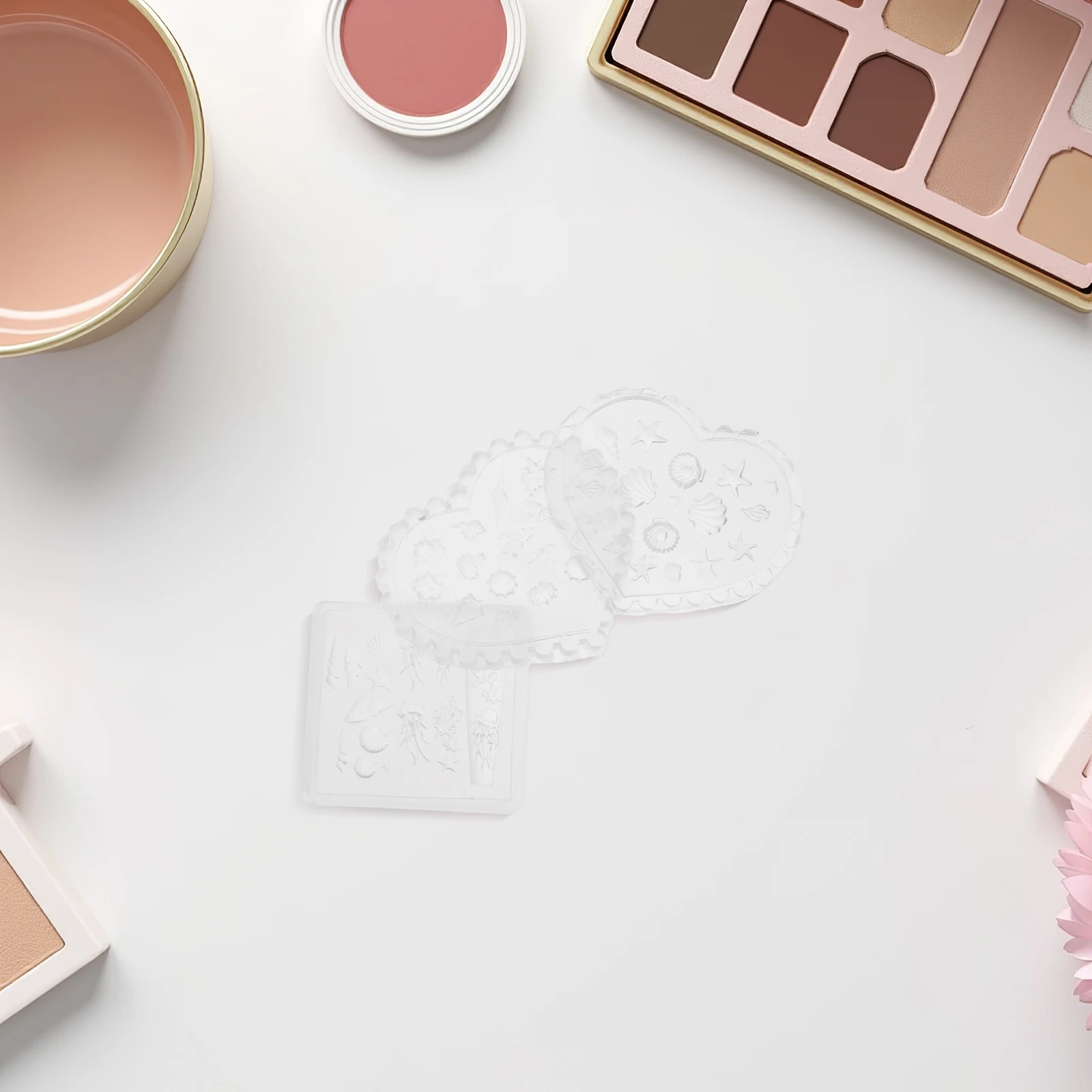 

3pcs Marine Theme Silicone Molds Seashell Conch Designs Reusable Art Templates Diy Resin Crafts Charms Molds Beach Decoration