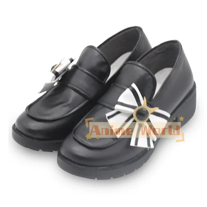 YouTuber virtuale SMC-gumi Yorumi Rena Uniforme scolastica Scarpe cosplay Stivali di carnevale di Halloween realizzati su misura