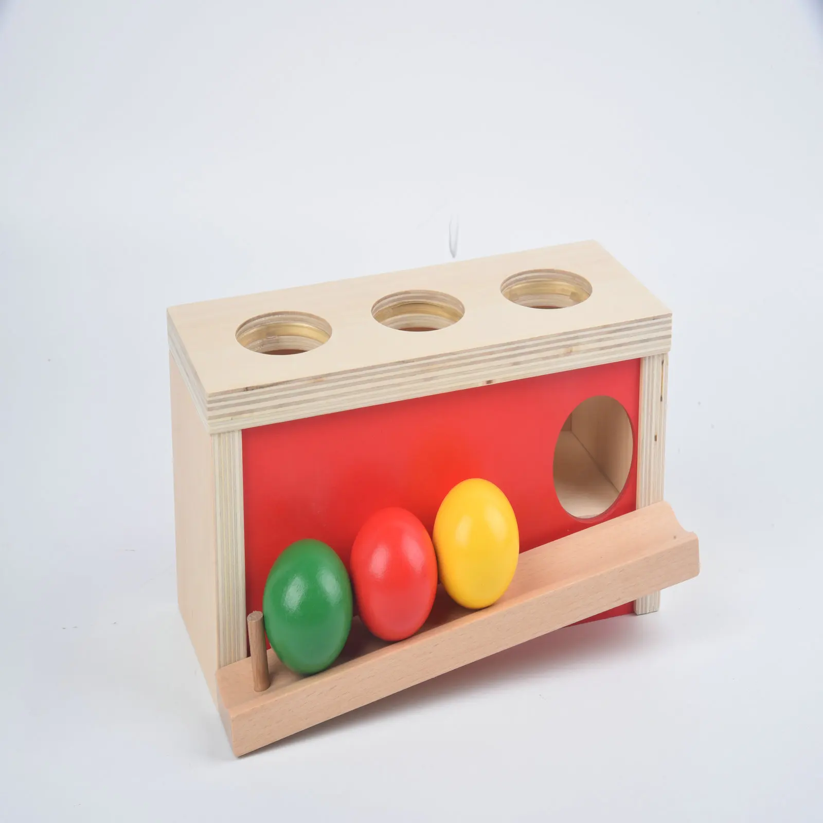 Fun pressure table teaching aids with smooth and angular design to cultivate children's color cognition and strength exercise