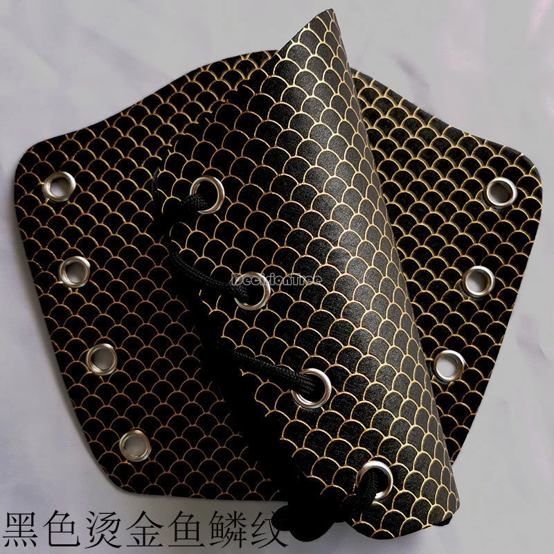 2025 chinese retro vintage style embroidery wrist guard ming hanfu jinyi wei women men's martial arts hanfu accessory arm guard - Image 3