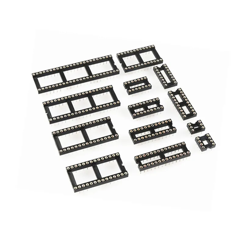 5 stücke DIP-40 Runde Loch 40 Pins 2,54 MM DIP DIP40 IC Steckdosen Adapter Solder Typ 40 PIN IC Stecker DIP40