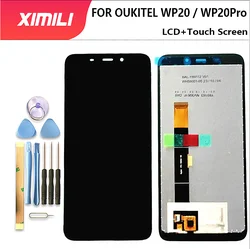 오리지널 OUKITEL WP20 및 WP20 프로용 LCD 디스플레이, 터치 스크린 모듈 수리 교체, 5.93 인치