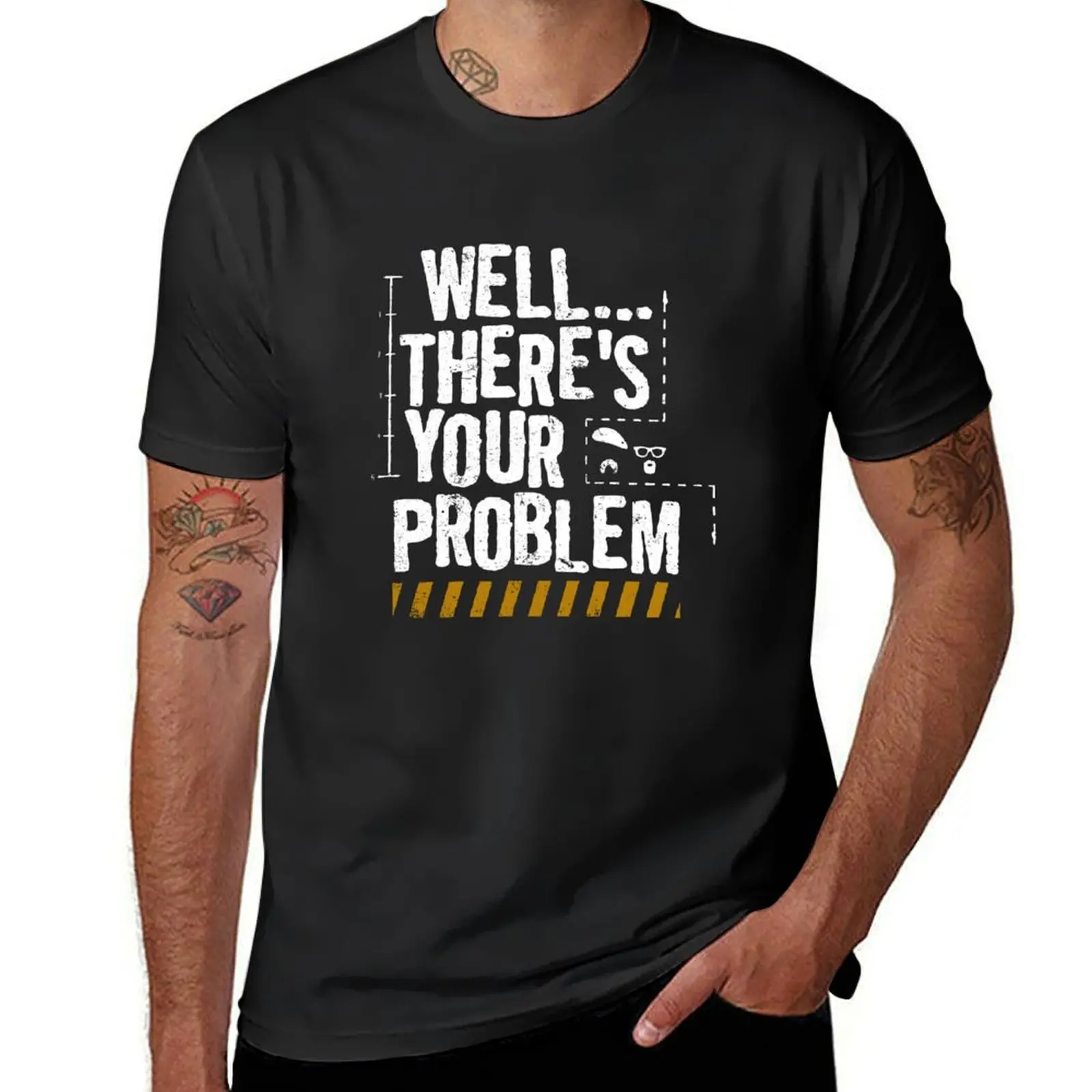 MythBusters Well there's your problem T-Shirt heavyweights customs design your own Aesthetic clothing quick-drying men clothings