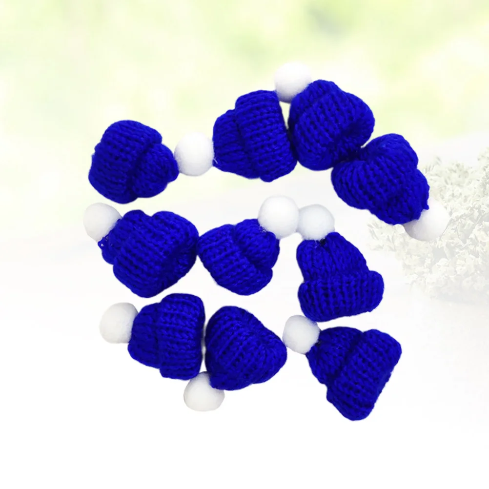 

10 Pcs Christmas Bottles Accessories Party Favors for Dress up Hats Crafts